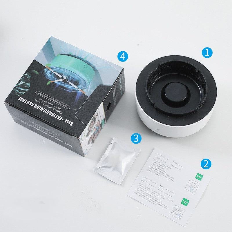 Automatic Smoke-Free Ashtray