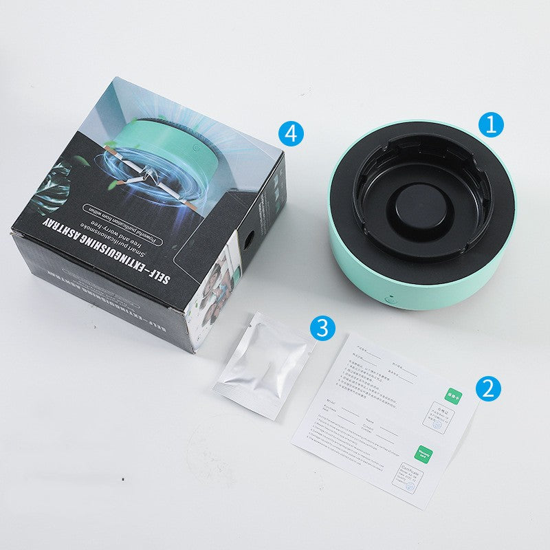 Automatic Smoke-Free Ashtray
