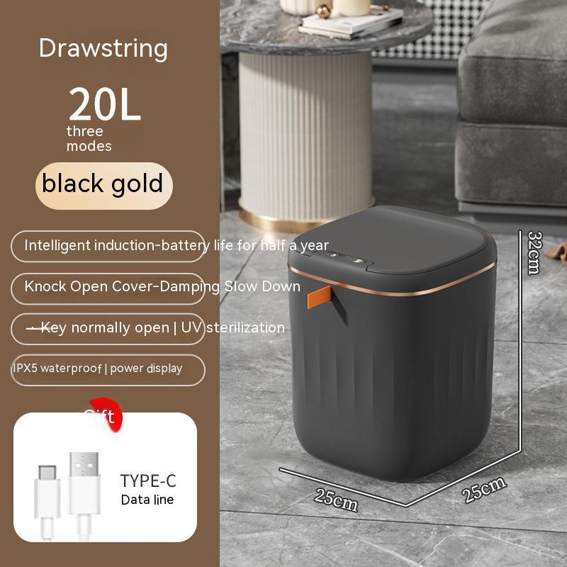 Smart Sensor Trash Can – Automatic Touchless Garbage Bin with Lid