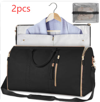 Large Capacity Foldable Travel Duffle Bag – Waterproof Carry-On Tote for Clothes & Trips