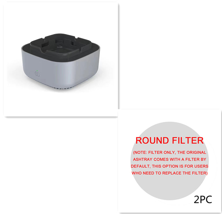 Automatic Smoke-Free Ashtray