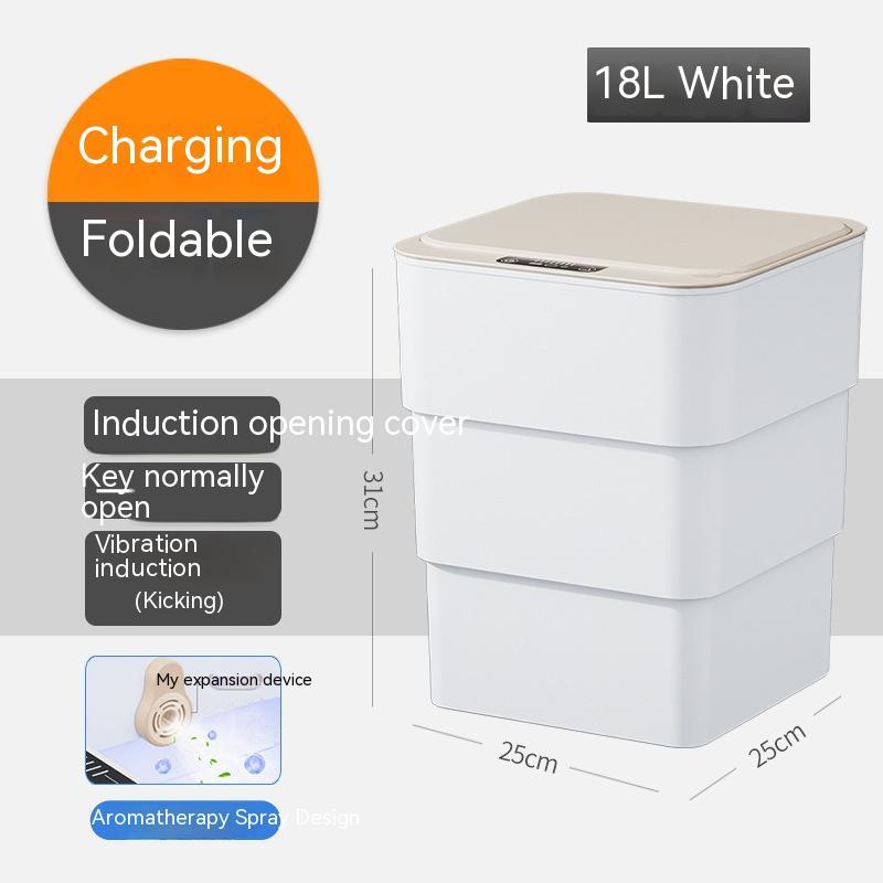 Smart Sensor Trash Can – Automatic Touchless Garbage Bin with Lid