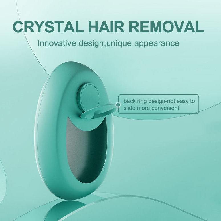 Crystal Hair Eraser – Painless Hair Removal & Exfoliating Tool for Legs, Arms & Back
