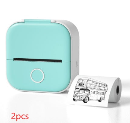 Smart Mini Bluetooth Thermal Printer – Portable Wireless Label & Photo Printer