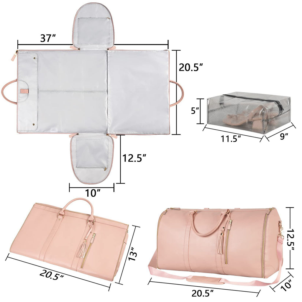 Large Capacity Foldable Travel Duffle Bag – Waterproof Carry-On Tote for Clothes & Trips