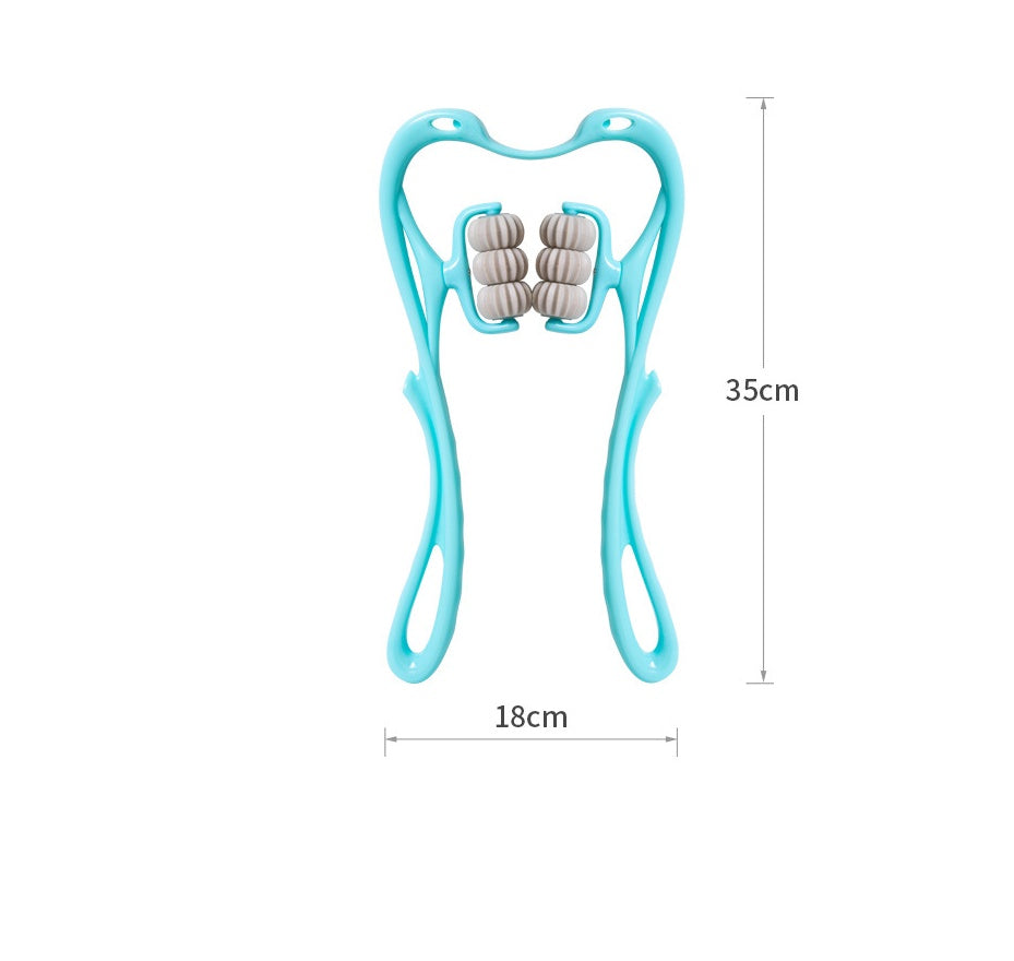 6-Wheel Neck Massager Roller – Instant Neck & Shoulder Pain Relief