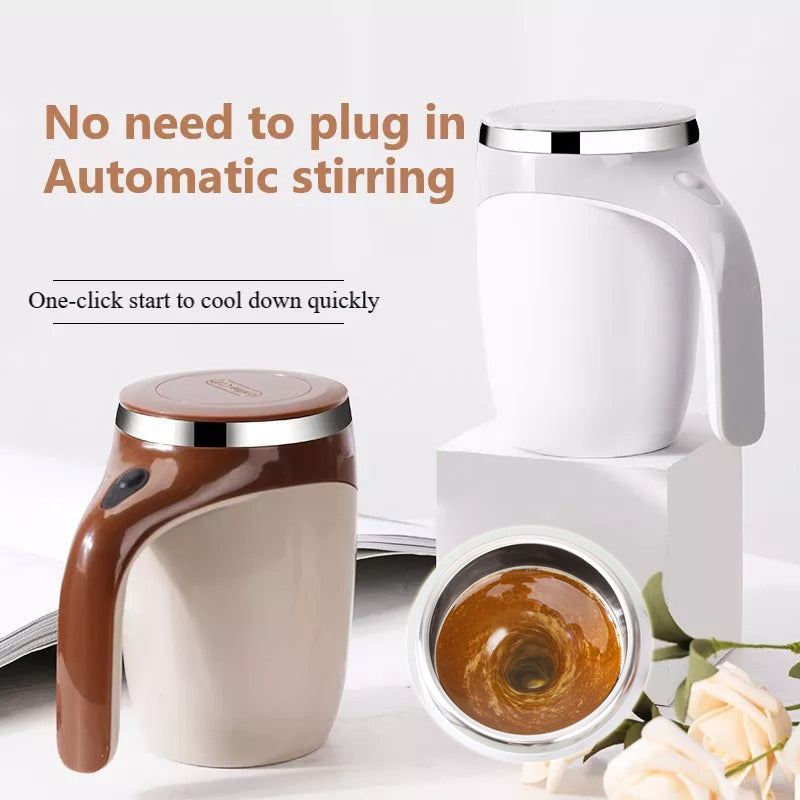 Rechargeable Self-Stirring Coffee Mug – Automatic Magnetic Mixing Cup for Coffee, Milk & Protein Shakes