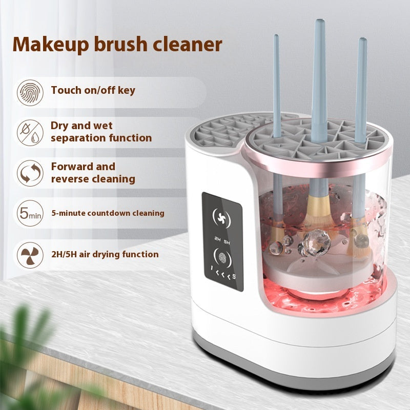 Smart Electric Makeup Brush Cleaner – Automatic Rechargeable Cleaning Device